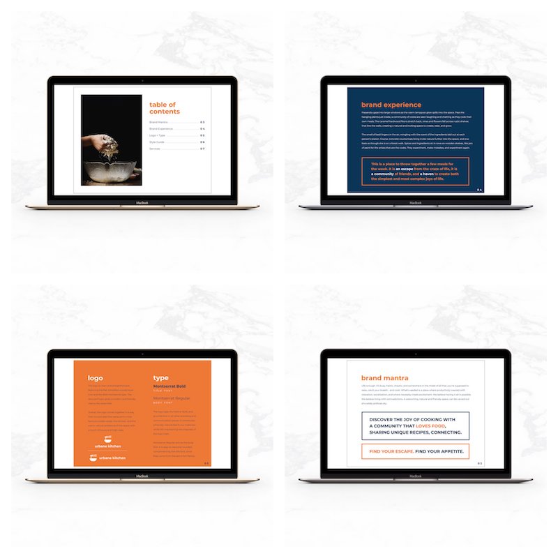 Bold Blue Restaurant Brand Guidelines Template2