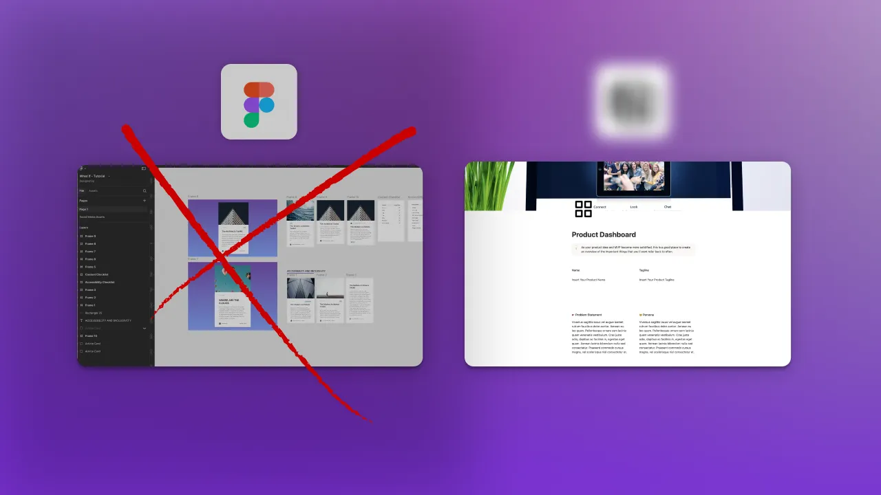 I stopped using Figma for 70% of my product design work…and my output doubled.
