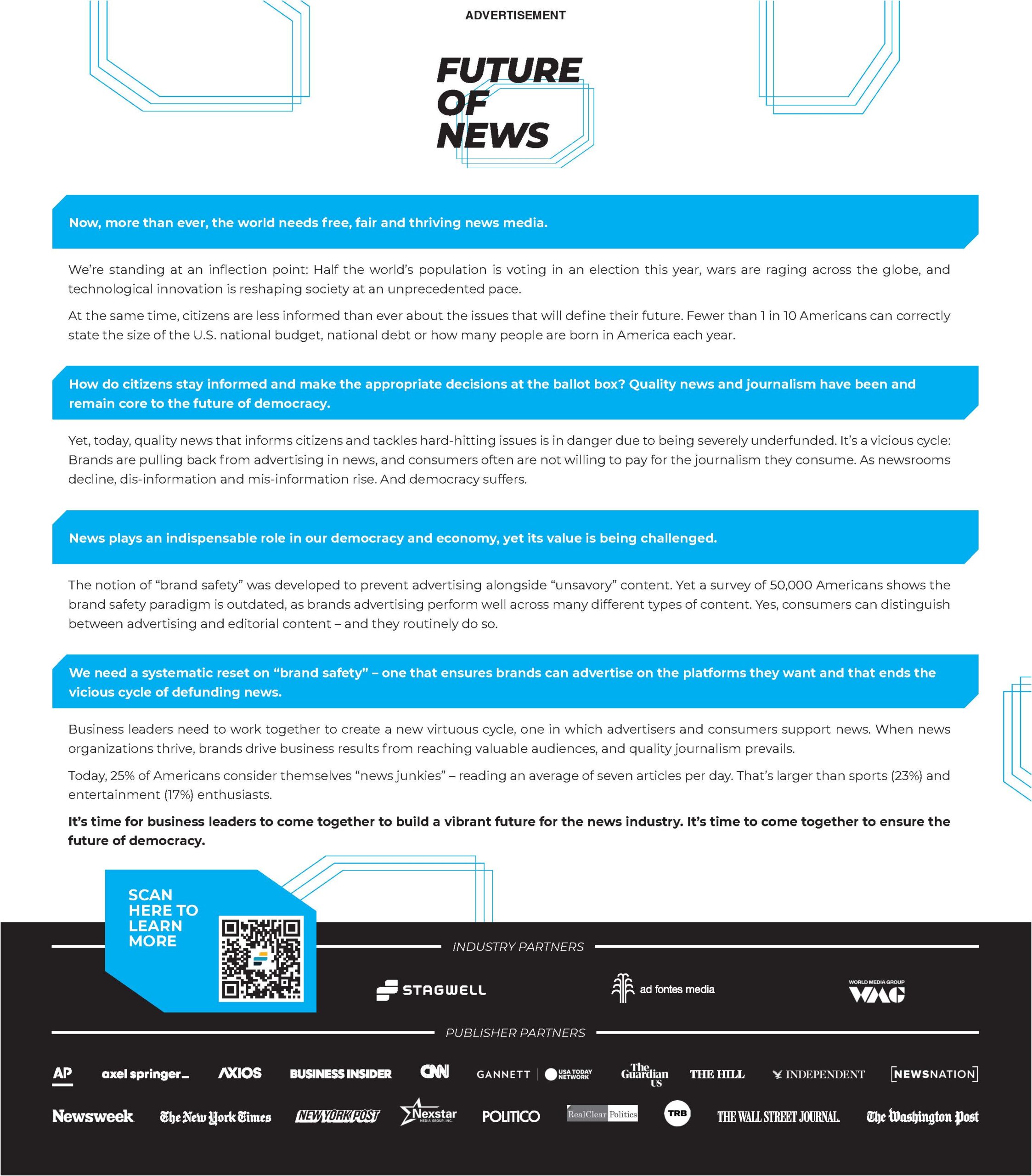 Future of News Mission – Stagwell