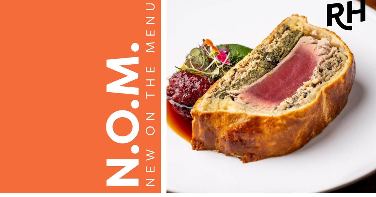 New on the menu: Tuna Wellington and rabbit arancini