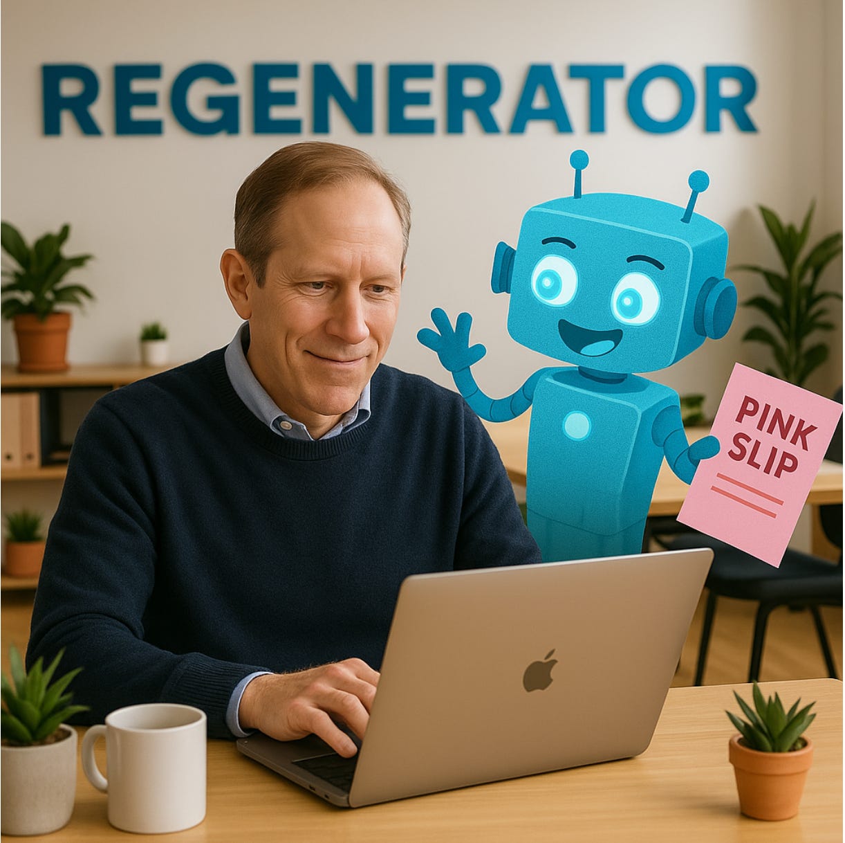 AI comes for my job…