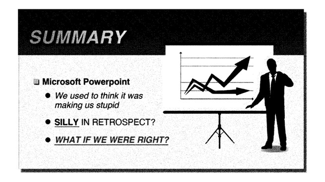 The Great PowerPoint Panic of 2003