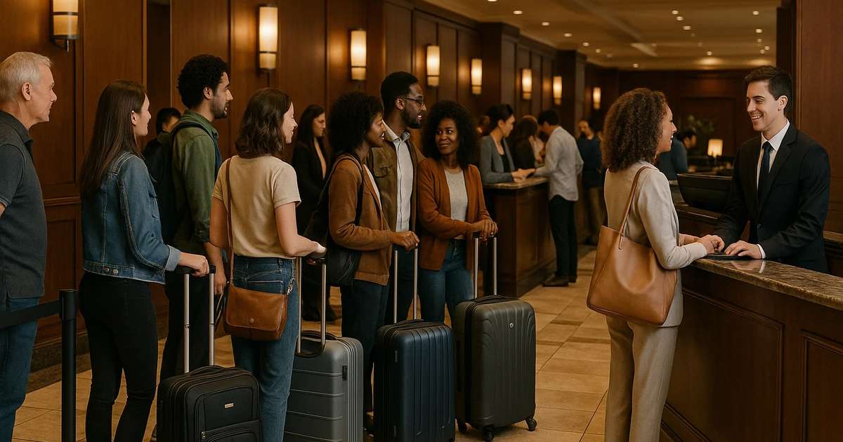 How hotels can beat the front desk queue problem
