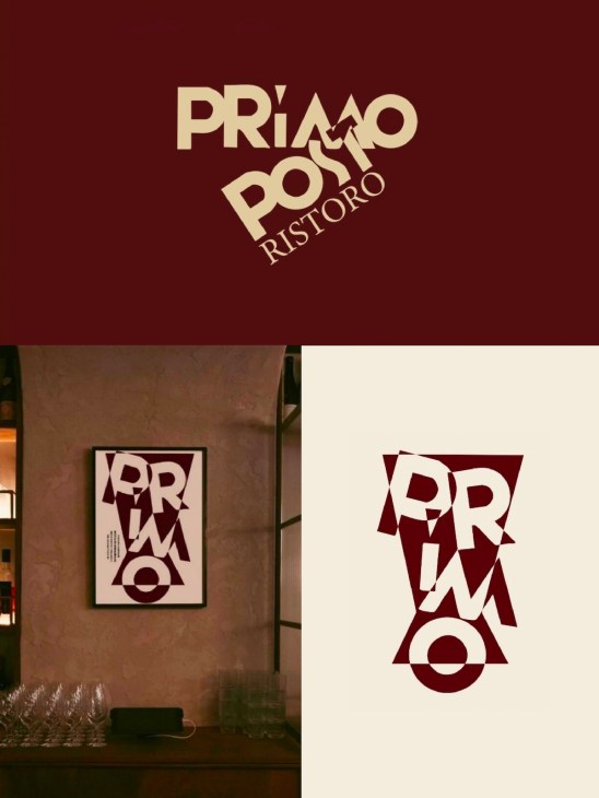Graphic design: Primo Posto by Panglossian Studio, Hong Kong