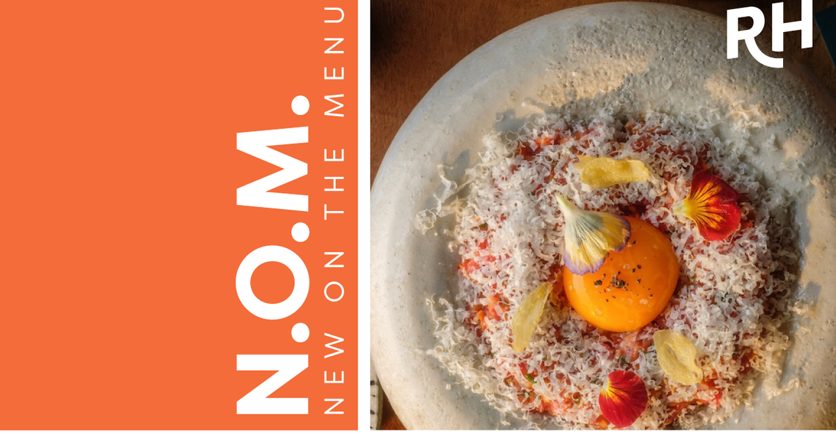 New on the Menu: Bison tartare and cocoa pasta