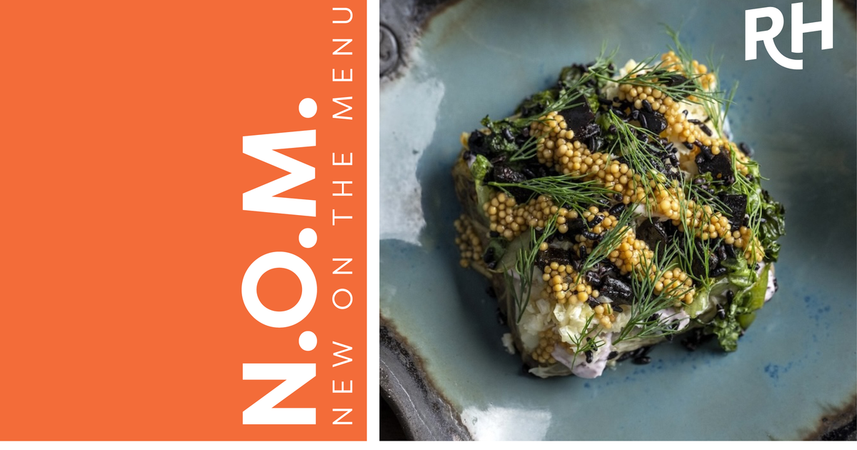 New on the Menu: Kingfish crudo and a caviar Martini