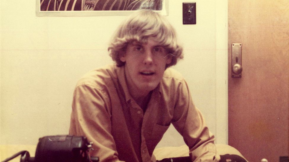 Steve Sasson pictured during his first years at Eastman Kodak; the young electrical engineer was inspired by the futuristic visions of Star Trek (Credit: Courtesy of Steve Sasson)