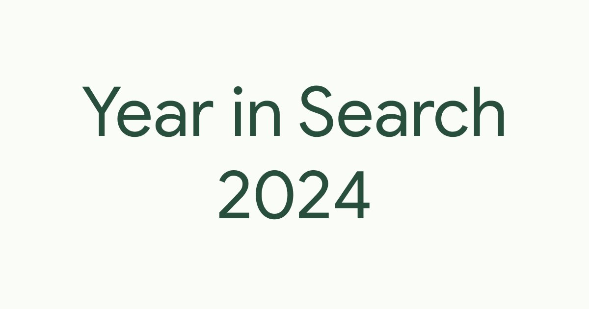 Google’s Year in Search