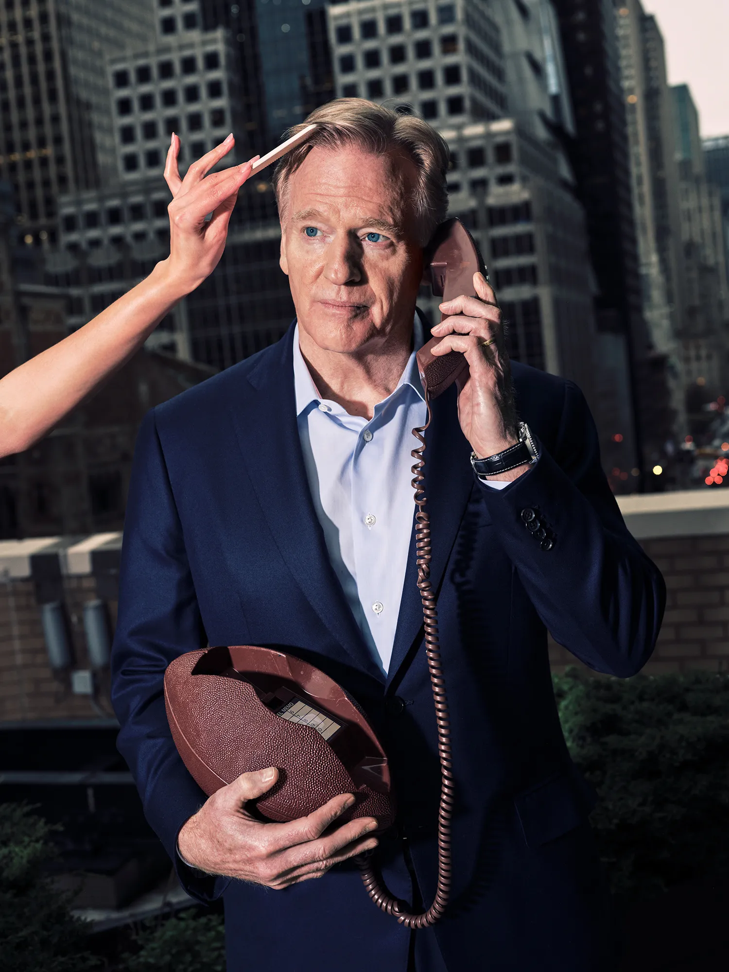 Power Players Converge: Lachlan Cartwright Discusses NFL Bids with Key Studio Heads and Commissioner